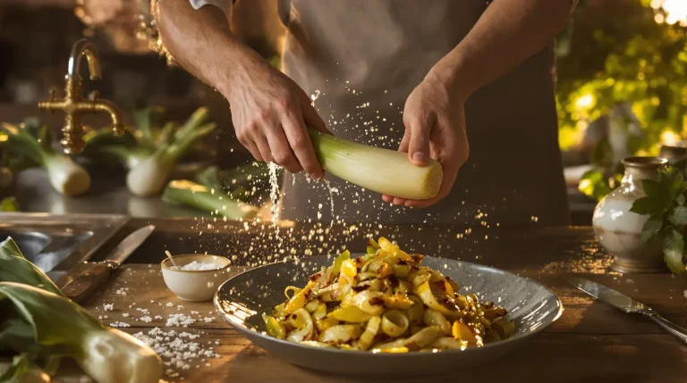 « C’est un marqueur de la cuisine française » : les conseils d’un chef pour bien cuisiner le poireau