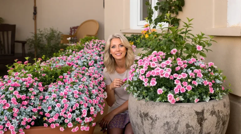 Cette petite vivace rose facile illumine bordures et pots tout l’été et transforme un jardin triste en scène ultra chic