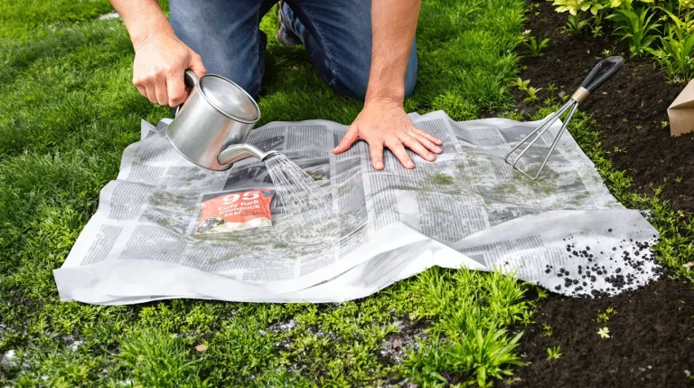 Fini le sulfate de fer sur la pelouse : cet objet du quotidien élimine la mousse sans abîmer le sol